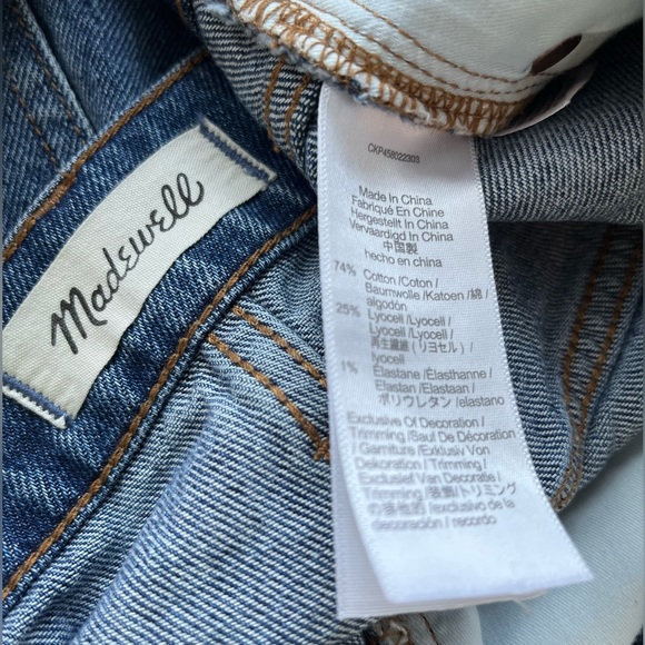Madewell Perfect Jean Shorts Size 27 - Picture 6 of 6